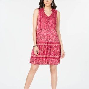 Style & Company Paisley Casual Dress